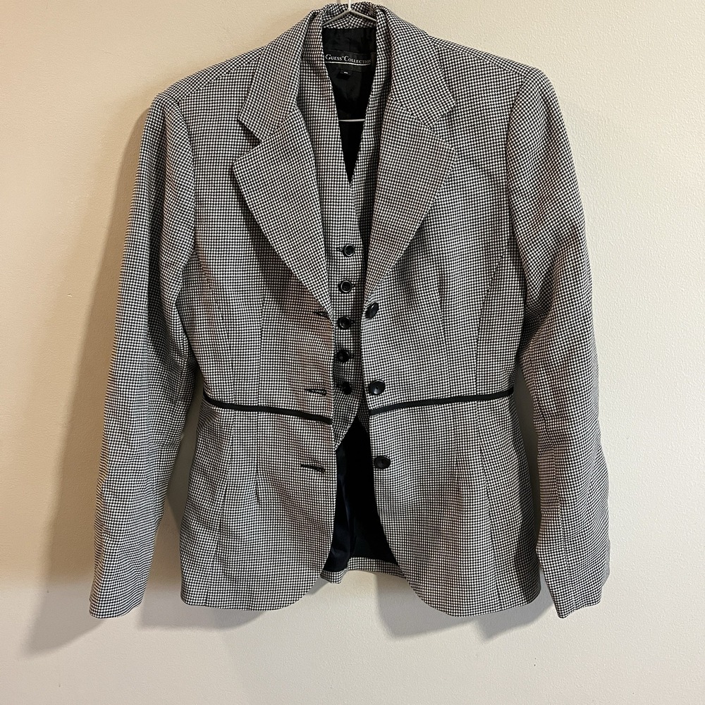 Guess Collection 2 Pcs Blazer WOMENS 4 Work Office Jacket